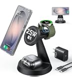 Amazon.co.jp: Meifigno Samsung用3 in 1磁気ワイヤレス充電器、Galaxy